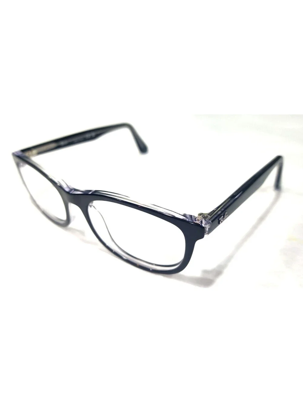 Ray Ban Jr RB1642 3529 Boys Black Oval Eyeglasses 48-16 135